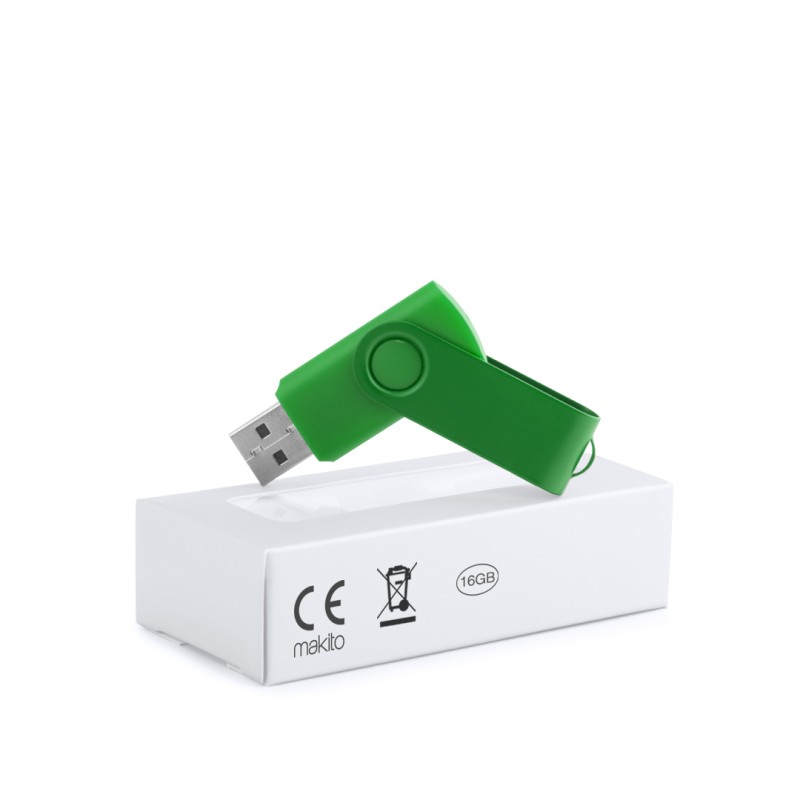 Survet 16Gb. USB Memory (MAKITO 6236 ) - GREEN Survet 16Gb. USB Memory (MAKITO 6236 ) - GREEN