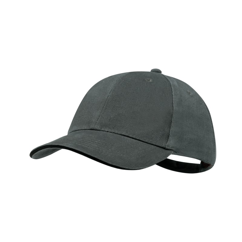 Linnea. Sapca 100% Brushed Cotton / Cap (MAKITO 1535 ) - GREY Linnea. Sapca 100% Brushed Cotton / Cap (MAKITO 1535 ) - GREY