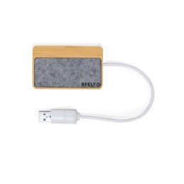 Barney. USB Hub (MAKITO 20276 ) - GREY
