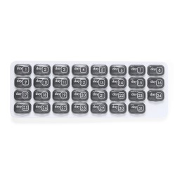 Stexio. Pillbox (MAKITO 20548 ) - GREY