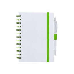Ciara. Notebook (MAKITO 20220 ) - LIGHT GREEN