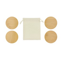 Elmor. Coaster Set (MAKITO 21689 ) - NATURAL