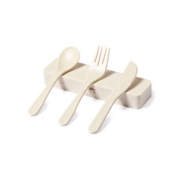 Dranel. Cutlery Set (MAKITO 1725 ) - NATURAL