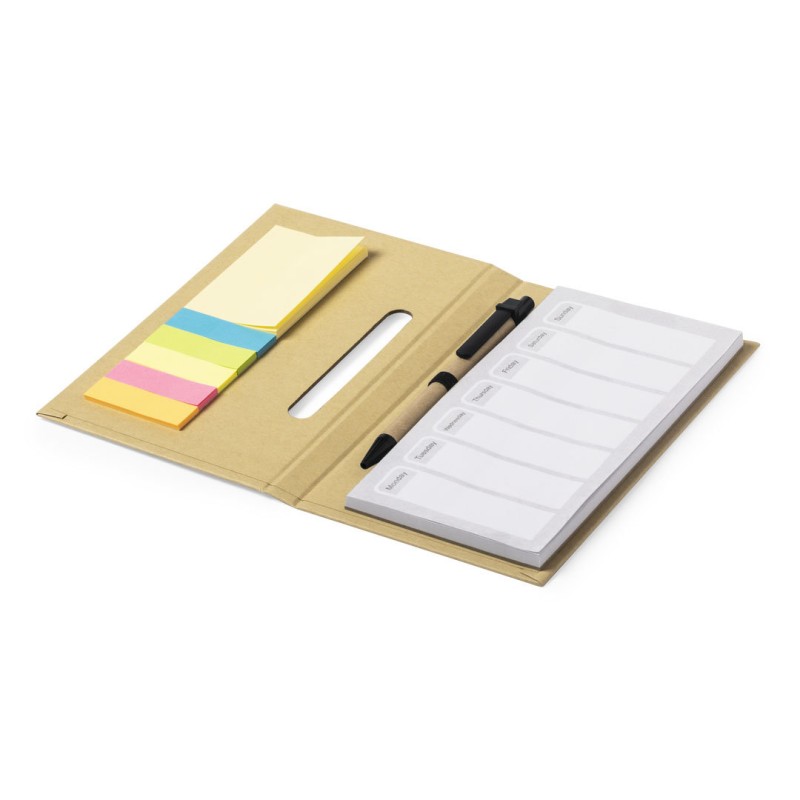 Kendil. Sticky Notepad (MAKITO 6543 ) - NATURAL Kendil. Sticky Notepad (MAKITO 6543 ) - NATURAL
