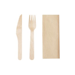 Kumix. Cutlery Set (MAKITO 21573 ) - NATURAL