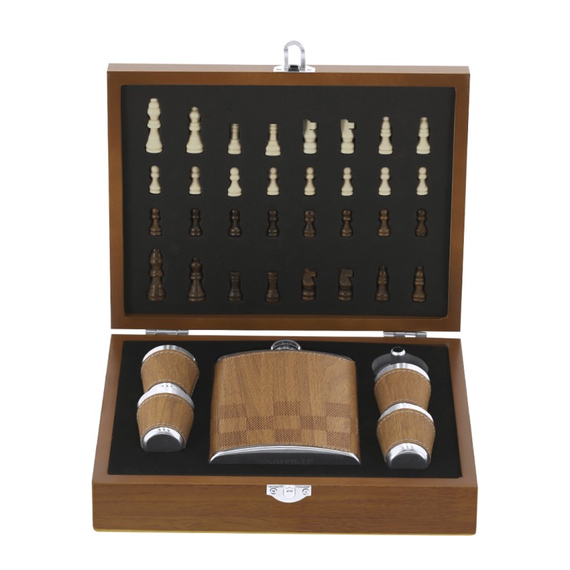 Fleet. Hip Flask Set (MAKITO 21846 ) - NATURAL Fleet. Hip Flask Set (MAKITO 21846 ) - NATURAL