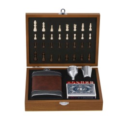 Menzie. Hip Flask Set (MAKITO 21847 ) - NATURAL