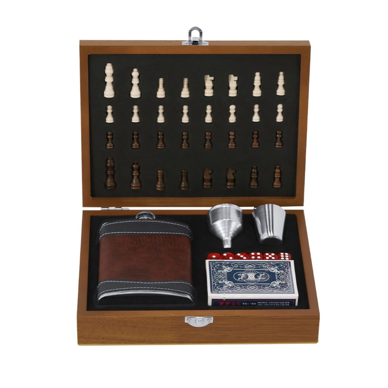 Menzie. Hip Flask Set (MAKITO 21847 ) - NATURAL Menzie. Hip Flask Set (MAKITO 21847 ) - NATURAL