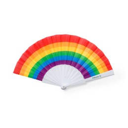 Rupaul. Hand Fan (MAKITO 1922 ) - RAINBOW