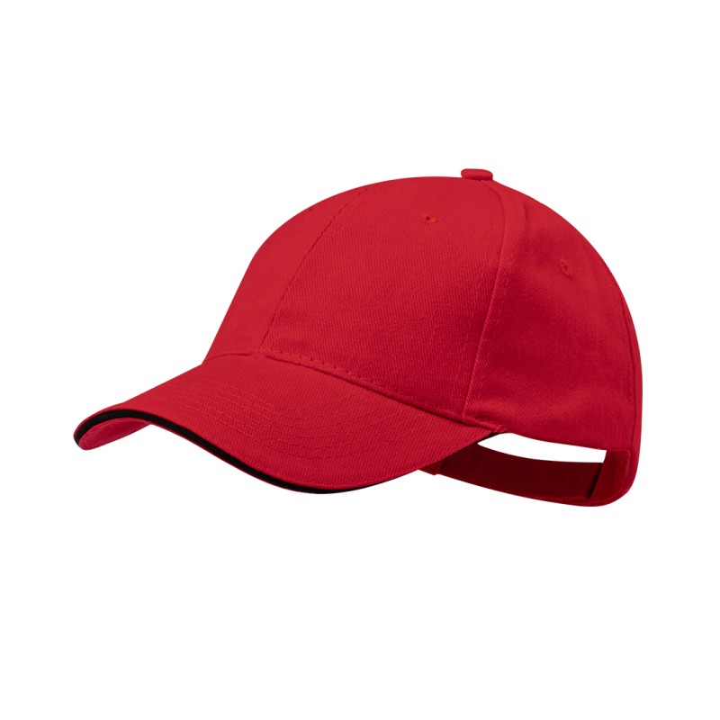 Rubec. Sapca 100% Brushed Cotton / Cap (MAKITO 4675 ) - RED Rubec. Sapca 100% Brushed Cotton / Cap (MAKITO 4675 ) - RED