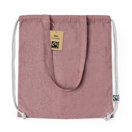 Riak Fairtrade. Drawstring Bag (MAKITO 20776 ) - RED