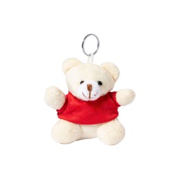 Tedchain. Keyring Teddy (MAKITO 9891 ) - RED