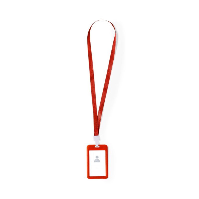 Fleck. Id Badge Lanyard (MAKITO 20931 ) - RED Fleck. Id Badge Lanyard (MAKITO 20931 ) - RED